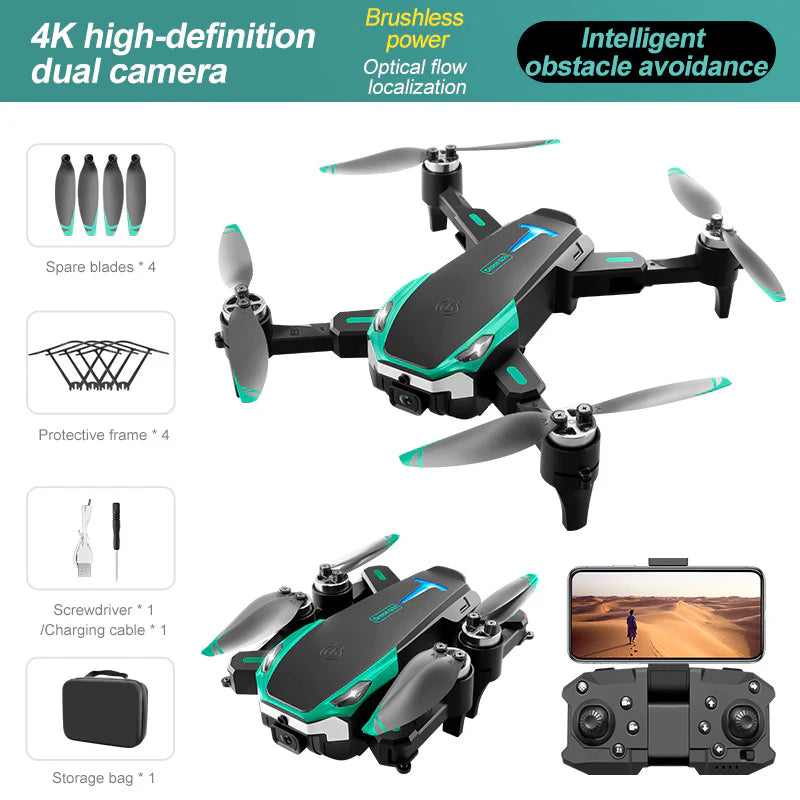 Smart Obstacle Detection Flow Cam Drone Quadcopter Remote Control Aircraft