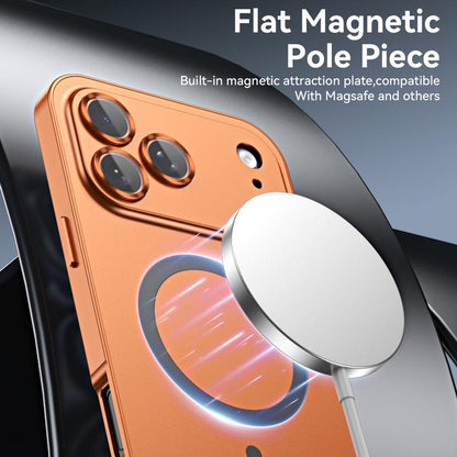 Alloy Aluminum Metal Magsafe Magnetic Case for Iphone 17 Pro Max 16 15 14 13 12 Pro Max Iphone Air 17 Air, Ultra Thin Phone Case Full Coverage Lens Protective Cover